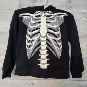 GAP Black Skeleton Hoodie